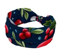 Cappelli di Babbo Natale e tre fasce sportive per donne, fasce elastiche per capelli sportivi da infermiera, turbante largo per allenamenti, yoga, palestra, tennis