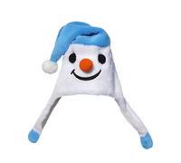 Cappelli di Natale per Adulti, Copricapo In Pile Caldo Da Uomo Di Neve, Cappelli Per Feste, Per Donne e Uomini per l'Inverno per Vacanza Evento Celebrazione per Spostamenti Quotidiani e Viaggio