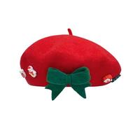 Cappelli di Natale per Donne Berretto Caldo con Stile Retrò
