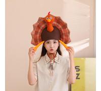 Cappelli di pollo con decorazione di cappelli di tacchino per giochi di