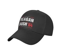 Cappelli divertenti per adulti Umorismo Reagan Bush 84 Campagna Casquette Papi Hat, Colore:, Medium