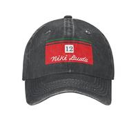 Cappelli Estivi da Uomo Cappelli da Pescatore 2024 Niki Lauda Berretto da Baseball Divertente Cappelli di Cotone Cappello Regolabile Moda Casual cap Cappello da Camionista Regali per Insegnanti