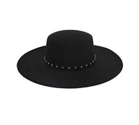Cappelli Fedora Uomo Donna Elegante Secchio di Lana Inverno 1920 Cappelli Vintage Cloche, Cappelli Bowler Melone in Velluto Cilindro Piatto Cappelli Cappelli a Tesa Larga Cappello Bambino Con Collo,