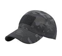 Cappelli impermeabili ricami a stella in cotone cappello da baseball Trucker cappello regolabile Live Cap, marrone, Taglia unica