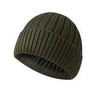 Cappelli invernali da uomo e da donna, antivento e freddi, verde, Taglia unica