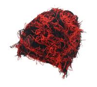 Cappelli invernali sfocati lavorati a maglia spessi cappelli caldi per le donne uomini all'aperto sci a maglia cappello da trekking a tesa, Rosa acceso, Taglia unica