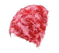 Cappelli invernali sfocati lavorati a maglia spessi cappelli caldi per le donne uomini all'aperto sci a maglia cappello da trekking a tesa, Rosso anguria, Taglia unica