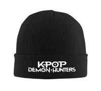Cappelli lavorati a maglia Anime Kpop Cacciatori di demoni Berretti lavorati a maglia per le donne degli uomini Skullies Cappelli invernali Acrilico Huntrix Saja Boys Warm Cap, regalo sportivo