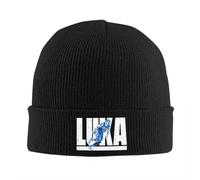Cappelli Lavorati a Maglia Luka Doncic Logo angosciato con Silhouette Caldo Berretto Lavorato a Maglia Cappello di Moda Bonnet Autunno Inverno Outdoor Berretti Cappelli Sport Regalo