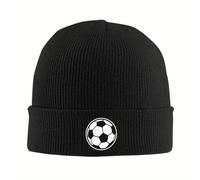 Cappelli Lavorati a Maglia Pallone da Calcio Icona del Calcio Caldo Berretto Lavorato a Maglia Moda Cappello Bonnet Autunno Berretti all'aperto Cappelli per Uomo Donna Regalo Sportivo per Adulti