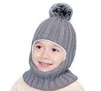 Cappelli Neonato Passamontagna Cappello Maglia Bambini Cappellino Con Orecchie Da Neve Ragazzino Autunno Inverno Turbante Neve Invernale Berretti Di Lana Sciarpa Con Cappuccio Berretto Nursery