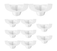 Cappelli per la raccolta delle urine per servizi igienici, 10 contenitori di misurazione per la raccolta di campioni, kit di raccolta per vomito e sgabello, ideale per il monitoraggio della salute