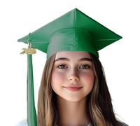 Cappelli per laurea 2025, comodi cappelli da scapolo traspiranti con piastra 'anno, souvenir di laurea delle scuole superiori, forniture universitarie per Halloween, cosplay, fotografia