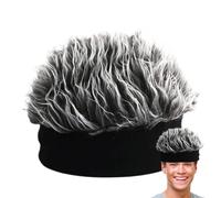 Cappelli Per Parrucca Con Capelli - Cappello Per Parrucca Con Capelli, Cappello Con Parruccas, Cappellos Per Capellii Lavorato A Maglia Con Fodera In Pile, Cappellos Elastico Per Corti Per Cosplay