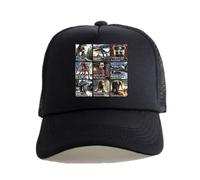 Cappelli per Ragazzi e Ragazze, Cappellini da Baseball Italian Brainrot Animals, Cappelli da Sole Estivi Leggeri con Protezione UV, Vacanze al Mare per Bambini,Black3,OneSize