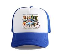 Cappelli per Ragazzi e Ragazze, Cappellini da Baseball Italian Brainrot Animals, Cappelli da Sole Estivi Leggeri con Protezione UV, Vacanze al Mare per Bambini,Blue3,OneSize
