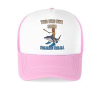 Cappelli per Ragazzi e Ragazze, Cappellini da Baseball Italian Brainrot Animals, Cappelli da Sole Estivi Leggeri con Protezione UV, Vacanze al Mare per Bambini,Pink3,OneSize