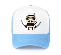 Cappelli per Ragazzi e Ragazze, Cappellini da Baseball Italian Brainrot Animals, Cappelli da Sole Estivi Leggeri con Protezione UV, Vacanze al Mare per Bambini,Lightblue2,OneSize