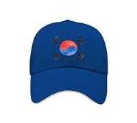 Cappelli per Uomo Donna Ragazzo con Corea del Sud Bandiera Nazionale Cappellino da Baseball Classico da Uomo Regolabile Coppa del Mondo