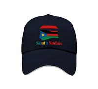 Cappelli per Uomo Donna Ragazzo con Sud Sudan Bandiera Nazionale Cappellino da Baseball Classico da Uomo Regolabile Coppa del Mondo