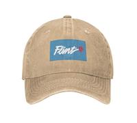 Cappelli Piatto Snapback Flag of Flint, Michigan Cappello da Baseball Casual Hip Hop Cappello Moda Cappello da Sole Sportivo per Estivo, Pesca, All'Aperto