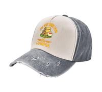 Cappelli Piatto Snapback I'm Just Here for The Lumpia Cappello da Baseball Leggera Cappello da Sole Sportivo Protezione Solare Hip Hop Cappello per All'Aperto, Estivo, Golf