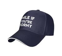 Cappelli regolabili "Sorridi se sei eccitato" Regalo per uomo e donna Sorri