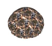 Cappelli riutilizzabili stampati procione del cucciolo della doccia, copricapo di doppio strato per la stazione termale ed il salone, grande involucro dei capelli