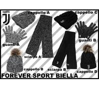 CAPPELLI , SCIARPE & GUANTI ORIGINALI JUVENTUS bambino , ragazzo , donna e uomo