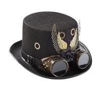 Cappelli steampunk da donna, cappello gotico per mascherata, accessori per danza, cosplay, copricapo per Halloween, artisti teatrali, viaggi, festival, partecipanti, fotografia, feste a tema, festival