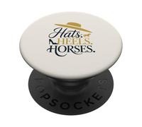 Cappelli Tacchi Cavalli Derby Time PopSockets PopGrip Adesivo