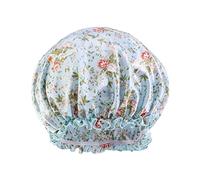 Cappelli traspiranti da donna, turbante per la testa contro il cancro, turbante per capelli, cuffia da bagno o doccia (blu, taglia unica)