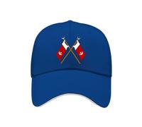 Cappellini alla Moda per Uomo e Donna - Cappellini da Baseball Regolabili in Cotone Lavato con Bandiera UMM al Quwain per Allenamento all'aperto, Corsa, Sport, Golf, Tennis, Viaggi, Shopping, Blu ZA
