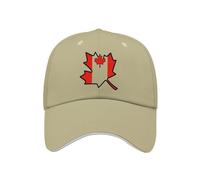 Cappellini da Baseball Cappelli da Uomo con Canada Bandiera Nazionale Regolabili per Golf Corsa Sport Allenamenti All'Aperto Coppa del Mondo