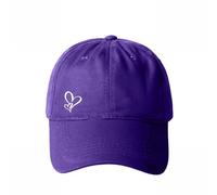 Cappellini da baseball da donna, unisex, graziosi cappelli da baseball alla moda, regolabili, per allenamento, corsa, cappelli regolabili per papà, Viola, Taglia unica