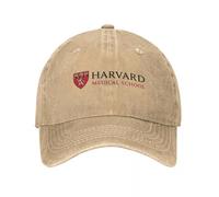 Cappellini da Baseball della Harvard Medical School, alla Moda, in Denim, Regolabili, per Esterni, Cappelli da Baseball Hip Hop, da Cowboy, per Uomo e Donna