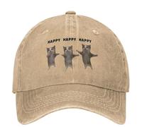 Cappellini da Baseball di Alta qualità, Divertente Carino Gatto Berretto da Baseball Happy Dance Cat Street Style Donne Trucker Cappello Protezione Solare Outdoor Sun Snapback cap Regalo