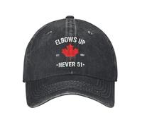 Cappellini da Baseball di Alta qualità, Gomiti Estivi Fino mai 51 Canada EST 1867 Berretto da Baseball Crema Solare Cappello Trucker Lavato Donne Uomini Tennis Skate Berretti da Baseball
