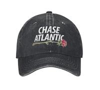 Cappellini da Baseball di Alta qualità per Uomini e Donne, Chase Atlantic Rose Tour Casual Berretto da Baseball per Uomo Donna Estate KPOP Rock Hip Hop Cappelli Vintage Snapback