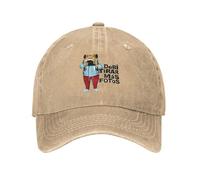Cappellini da baseball di alta qualità per uomini e donne, DTMF Debi Tirar Mas Fotos Uomo Donna Berretto da baseball Bad Bunny Distressed Cotton Caps Cappello Retro Outdoor Summer Gift Copricapo