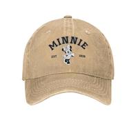 Cappellini da baseball di alta qualità per uomini e donne, Est 1928 Berretto da baseball Distressed Denim lavato Cartoon Carino Snapback Cap Outdoor Tutte le stagioni Cappelli regolabili da viaggio