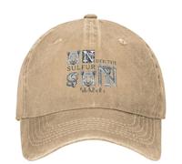 Cappellini da baseball di alta qualità per uomini e donne, Paura E Fame Monologo Moon Washed Berretto Da Baseball Videogioco Street Style Cappelli Papà Estate Unisex Uomini Hippie Snapback Cap