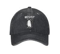 Cappellini da Baseball di Alta qualità per Uomini e Donne, Resist Pinguino Attivismo Pinguini Resist Casual Berretto da Baseball Cappelli da Sole Uomini Estivi Adulto y2k Carino Berretti da Baseball