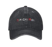 Cappellini da baseball di alta qualità per uomini e donne, Retrò Depeche Cool Mode Music Band Berretto da baseball Stile unisex Distressed Denim Snapback Cappello Regalo estivo all'aperto Cappello