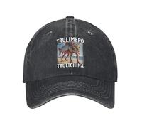 Cappellini da Baseball di Alta qualità, Trulimero Trulichina Casual Berretto da Baseball Divertente Gatto Pesce Cappelli da Corsa Estate Donne Uomini Street Style Cappellini da Baseball