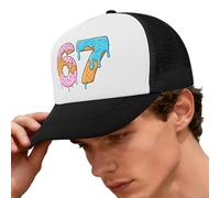 Cappellini Da Baseball,Numero 67 Comodi Vintage Cappellini | Cappello Da Baseball per Donne | per Amici Adulti Uomini Donne Outdoor Viaggi Sport Navetta, b