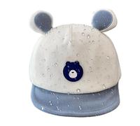 Cappellini da Baseball per | in Morbido Cotone per e Bambini, Berretto Regolabile Traspirante con Design Animali per Ragazze e Ragazzi da 6 a 3 Anni, Blu, L