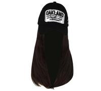 Cappellini da baseball regolabili con parrucche dritte per donne adolescenti cosplay costume parrucche cappello acconciatura cappelli cappelli da baseball copricapo