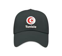 Cappellini da Baseball Regolabili Vintage Cappelli da Tunisia Bandiera Nazionale Baseball Effetto Consumato per Uomo Donna per attività All'Aperto Golf Tennis Shopping Coppa del Mondo