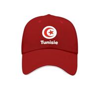Cappellini da Baseball Regolabili Vintage Cappelli da Tunisia Bandiera Nazionale Baseball Effetto Consumato per Uomo Donna per attività All'Aperto Golf Tennis Shopping Coppa del Mondo